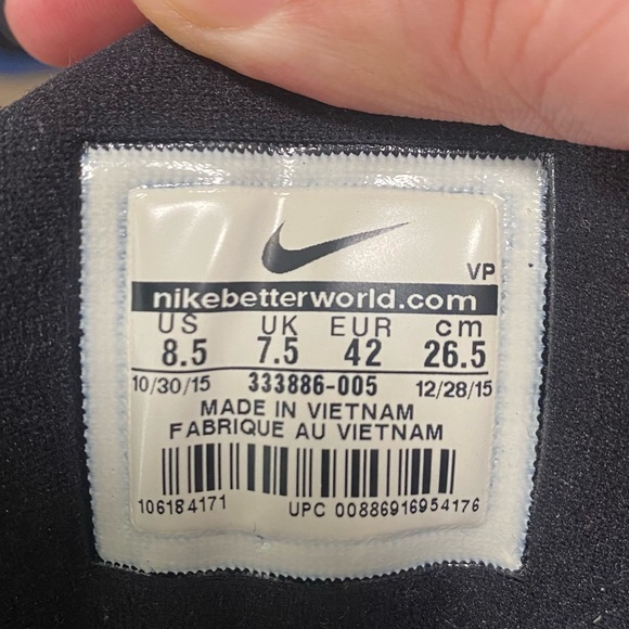 Men’s Nike air penny 2 sneakers sz 8.5 preowned - Picture 7 of 16